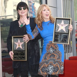 Ann Wilson, Nancy Wilson, Heart in Heart Is Honored with A Hollywood Star on The Hollywood Walk of Fame