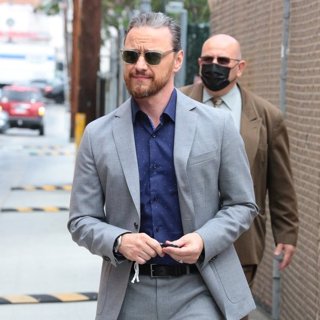James McAvoy in James McAvoy at Jimmy Kimmel Live! Studios