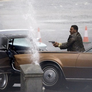 On The Film set of Cloud Atlas Shooting on Location in Glasgow