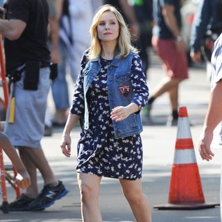 Filming on The Set of The Boss