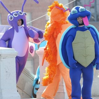 Adam Levine and Jesse Carmichael Dresses as A Pokemon for Maroon 5 Music Video