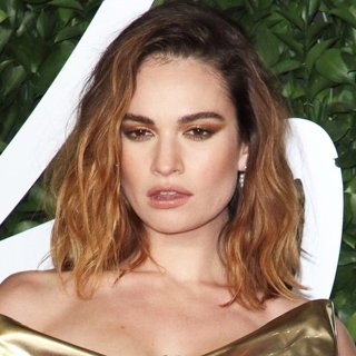Lily James in The Fashion Awards 2019