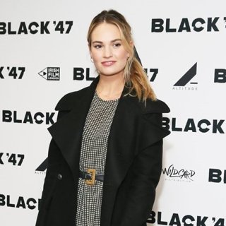 Lily James in Special Gala Screening of Black '47 - Arrivals