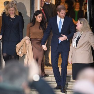 Duke And Duchess of Sussex at Canada House
