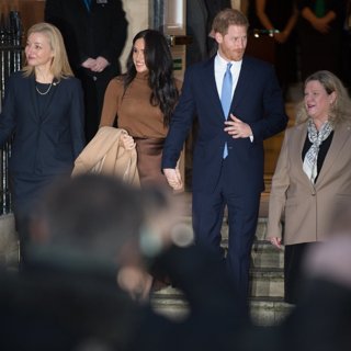 Duke And Duchess of Sussex at Canada House