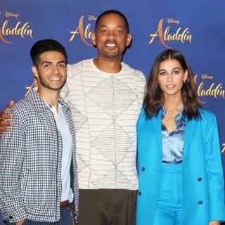 Aladdin Cast Photocall