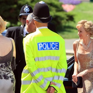 Naomi Watts Dressed as Princess Diana Shooting Caught in Flight