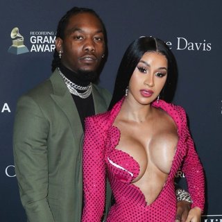 Offset, Cardi B in The Recording Academy and Clive Davis' 2020 Pre-GRAMMY Gala