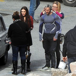 Filming on The Set of Avengers: Age of Ultron