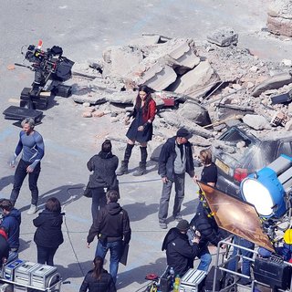 Filming on The Set of Avengers: Age of Ultron