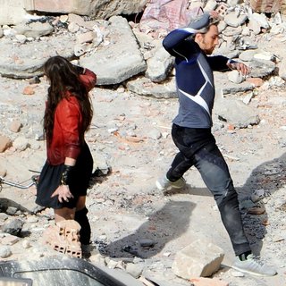 Filming on The Set of Avengers: Age of Ultron