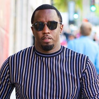 Sean Combs Out Shopping at The Gucci Store