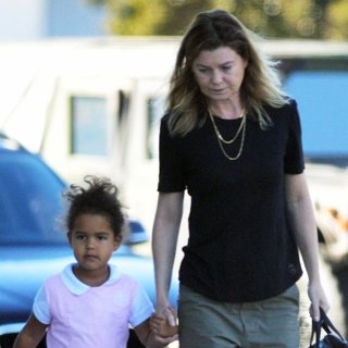 Ellen Pompeo Goes Out for Breakfast with Sienna May Pompeo Ivery