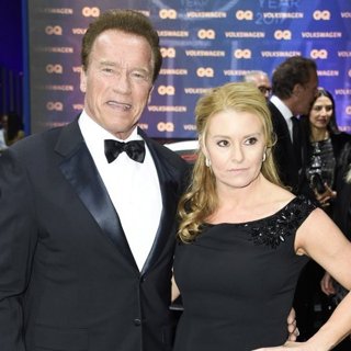 Arnold Schwarzenegger, Heather Milligan in GQ Men of The Year Award 2017 - Arrivals