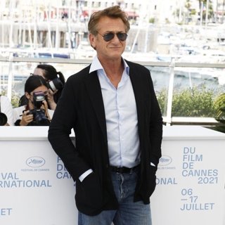 Sean Penn in Flag Day Photocall - 74th Annual Cannes Film Festival