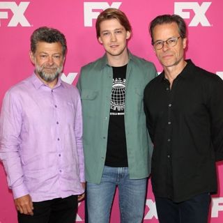 Andy Serkis, Joe Alwyn, Guy Pearce in 2019 FX Networks Starwalk Red Carpet at TCA