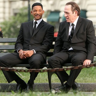 Shooting on Location for Men in Black 3