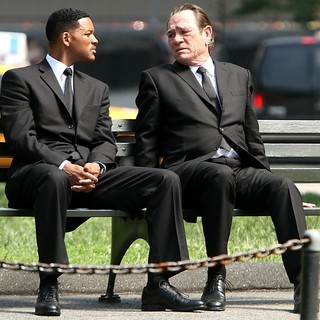 Shooting on Location for Men in Black 3
