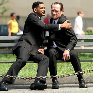 Shooting on Location for Men in Black 3