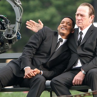 Shooting on Location for Men in Black 3
