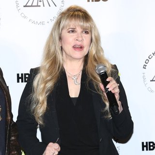 Stevie Nicks in 29th Annual Rock and Roll Hall of Fame Induction Ceremony