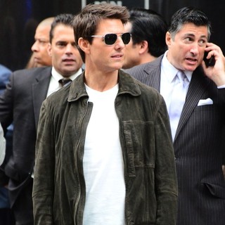 Filming on The Set of Oblivion