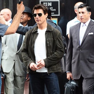 Filming on The Set of Oblivion