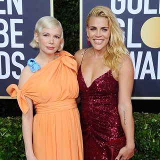 Michelle Williams, Busy Philipps in 77th Annual Golden Globes - Arrivals