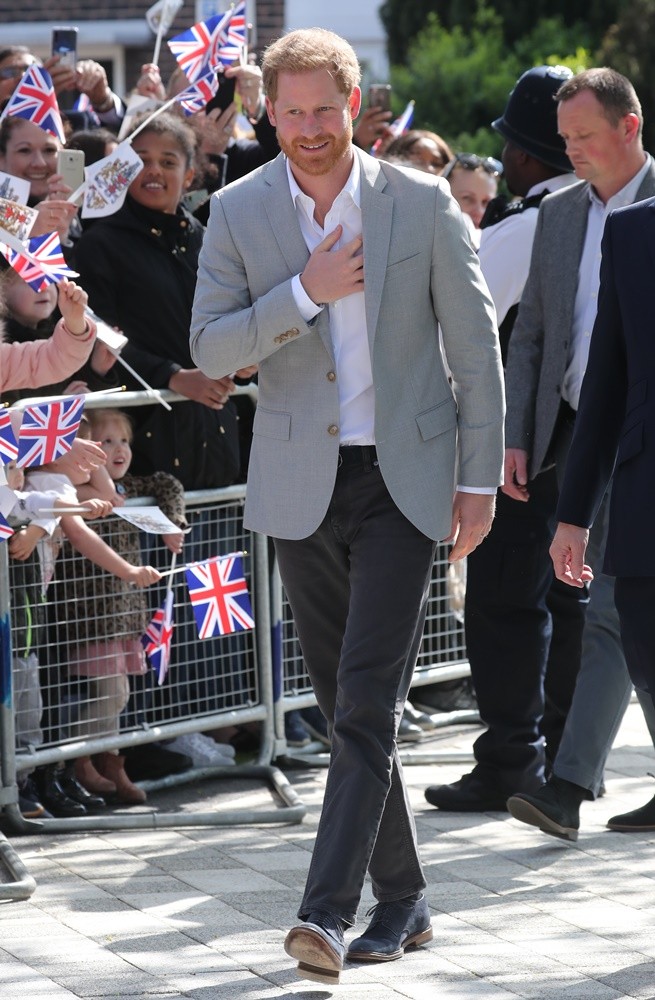Prince Harry Opens Future A New Youth Zone