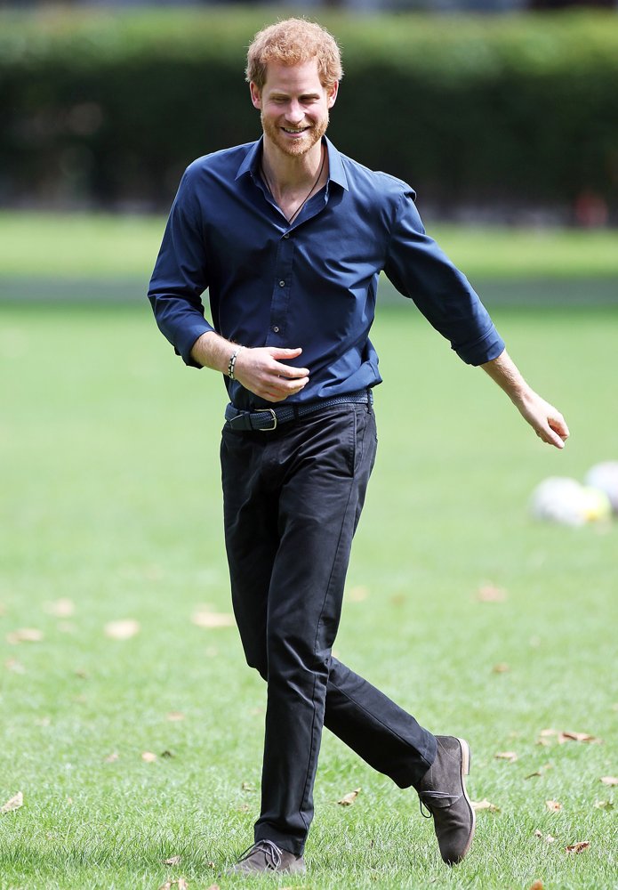 Prince Harry Visits StreetGames Fit and Fed Initiative