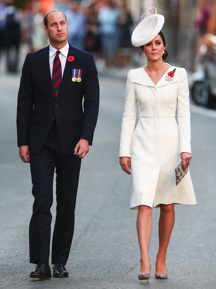 The Duke and Duchess of Cambridge Attend The Last Post Ceremony at The Menin Gate