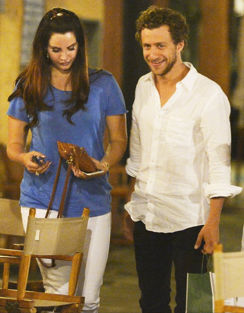 Lana Del Rey and Francesco Carrozzini at La Dolce Vita