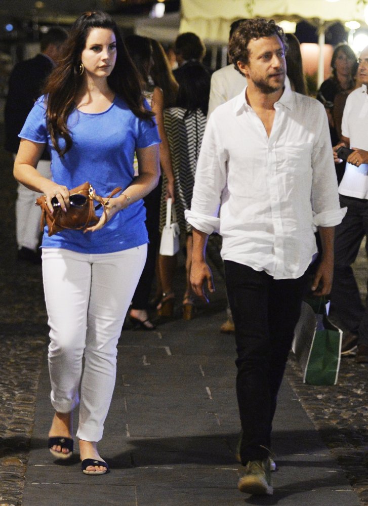 Lana Del Rey and Francesco Carrozzini at La Dolce Vita
