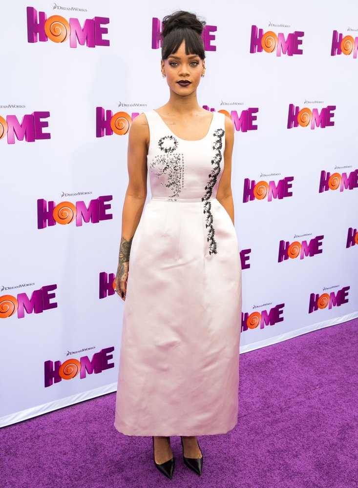 Rihanna;<br>Los Angeles Premiere of Home Presented by 20th Century Fox and DreamWorks Animation