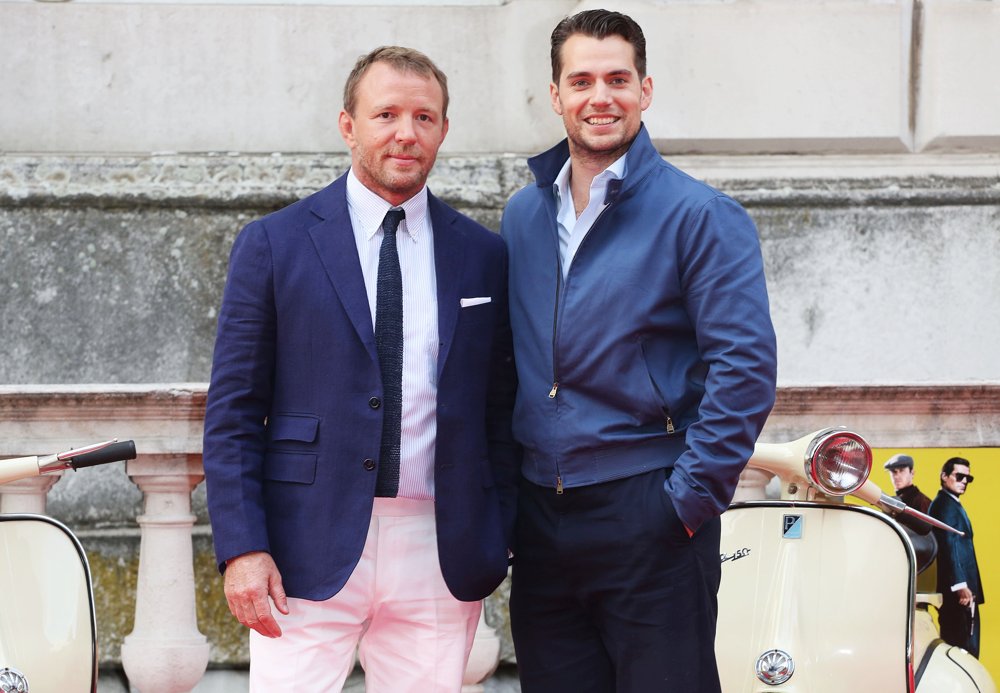 Guy Ritchie;Henry Cavill;<br>Film4 Summer Screening People's Premiere of The Man From U.N.C.L.E. - Arrivals