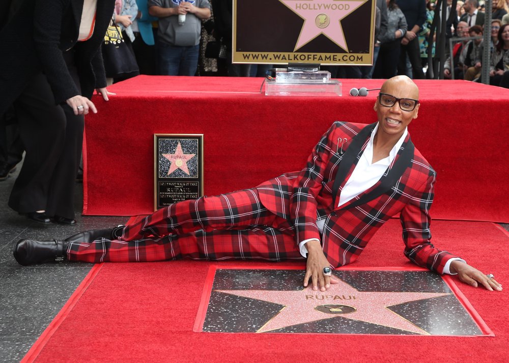 RuPaul Receives A Star on The Hollywood Walk of Fame
