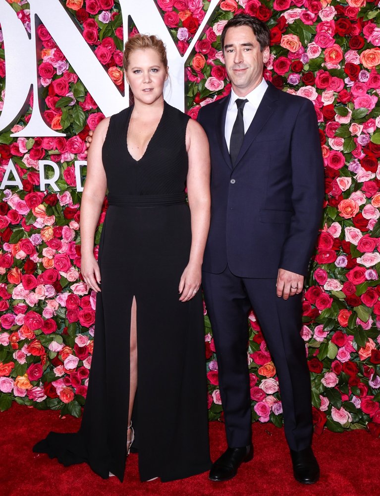 Amy Schumer, Chris Fischer<br>2018 Tony Awards - Arrivals
