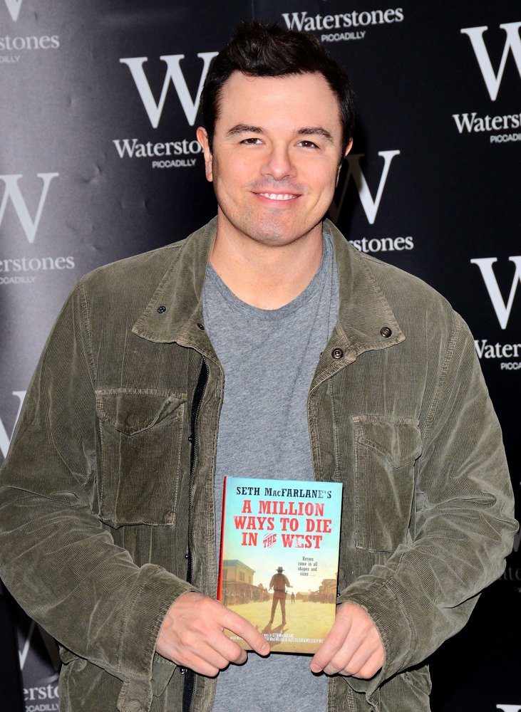 Seth MacFarlane Promotes His Book A Million Ways to Die in the West