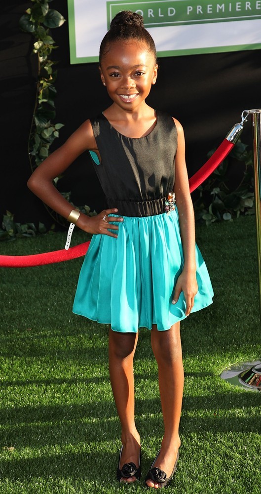 Skai Jackson br The World Premiere of The Odd Life of Timothy Green - Arriv...