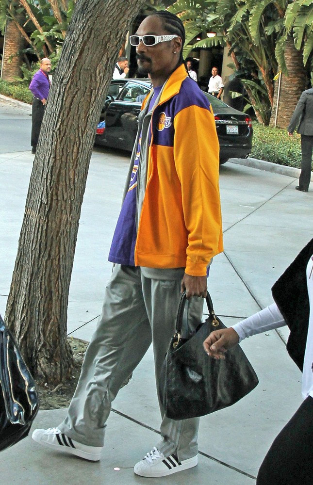 Celebrity Arrivals at The Basketball Match between Los Angeles Lakers and The Chicago Bulls