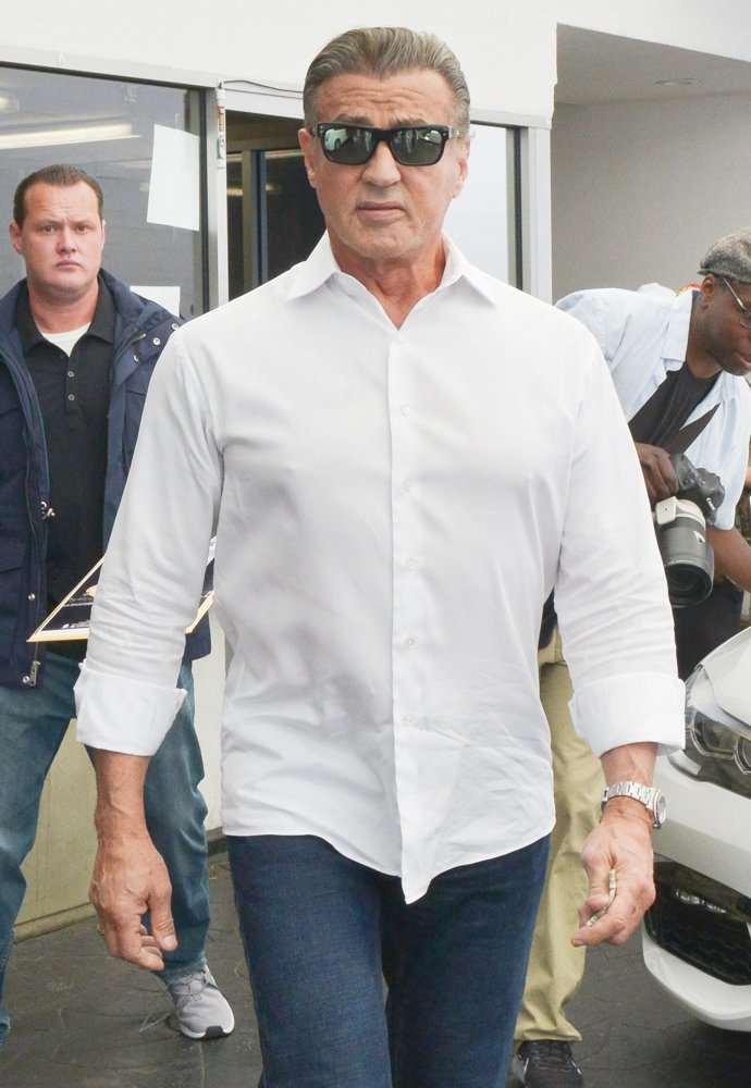 Sylvester Stallone Goes Out to Lunch