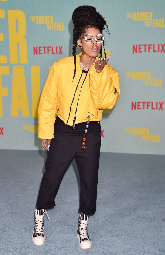 Teyana Taylor<br>Los Angeles Premiere of The Harder They Fall