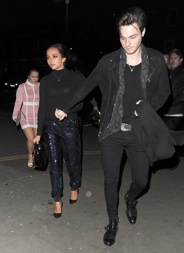 Jade Thirlwall and Jed Elliott at Mahiki Kensington
