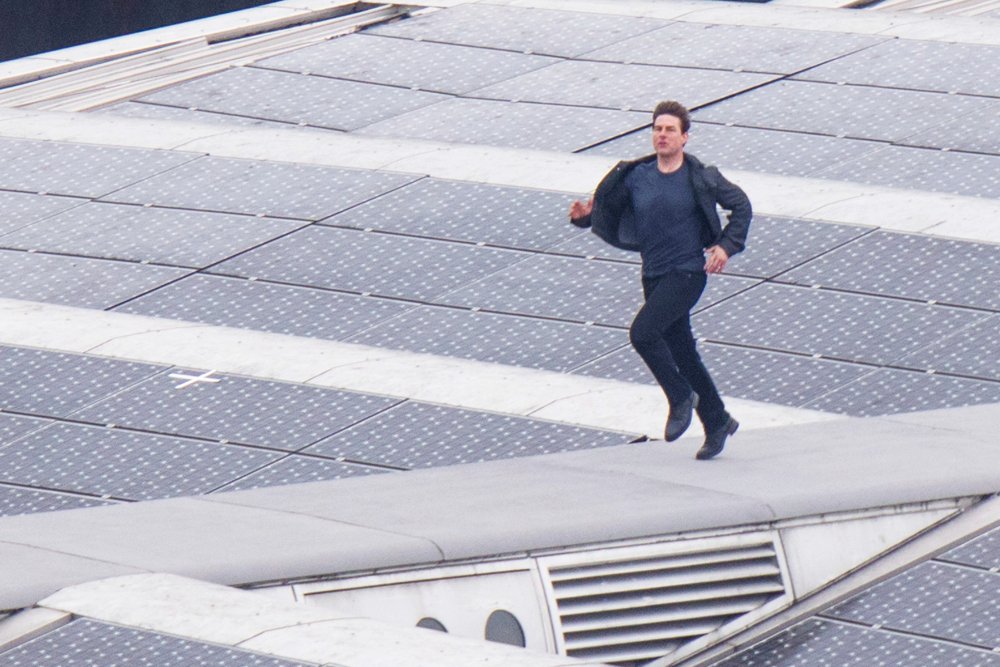 Tom Cruise Filming Mission: Impossible 6