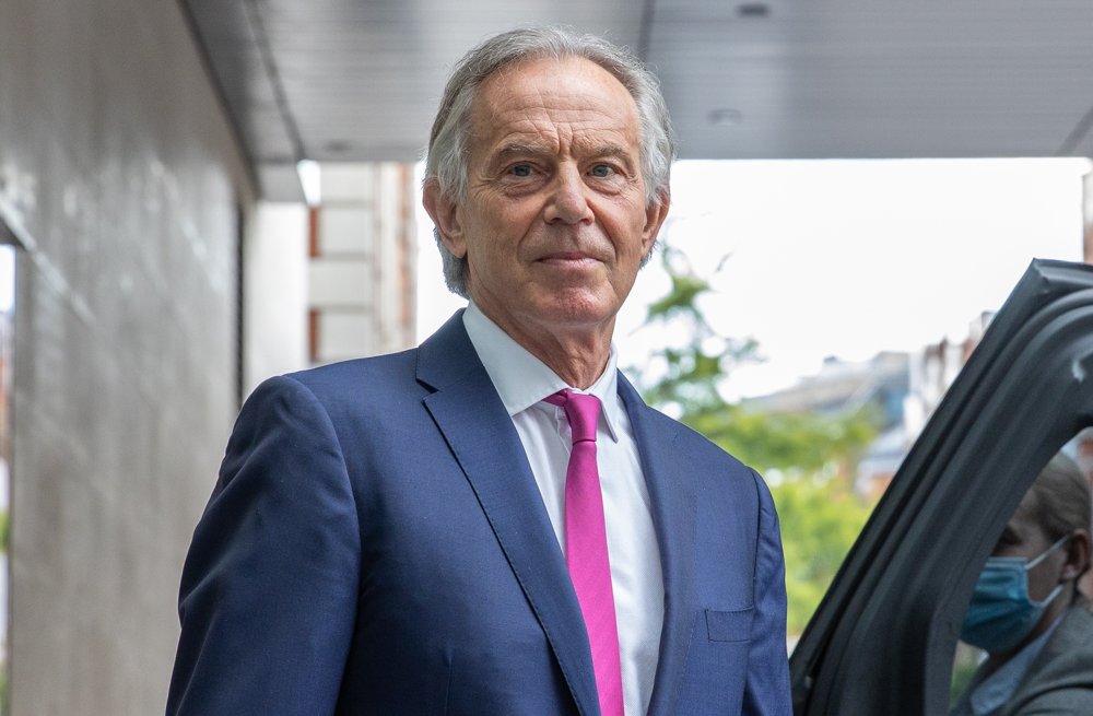 Tony Blair at The BBC Studios