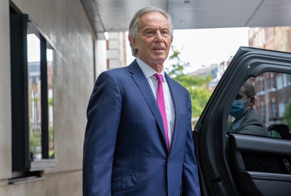 Tony Blair;<br>Tony Blair at The BBC Studios