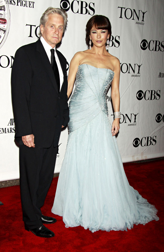 Catherine Zeta-Jones and Husband Visited Sick Children