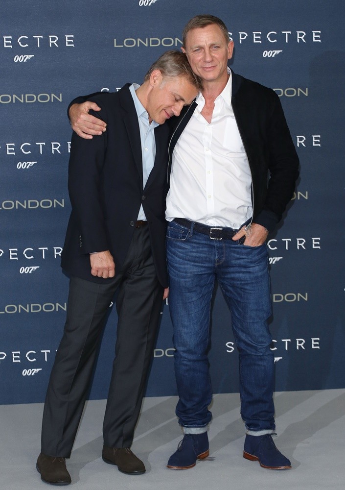 Christoph Waltz;Daniel Craig;<br>London Photocall of Spectre