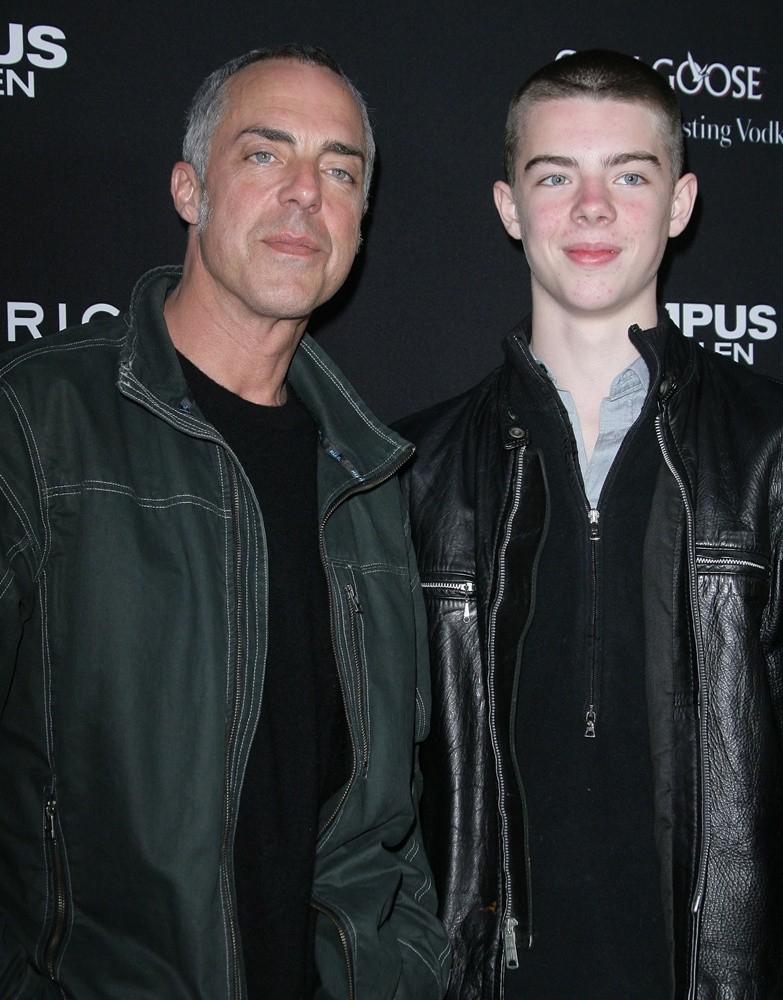 Photo of Titus Welliver  & his  Son   Eamonn Lorcan Charles Welliver