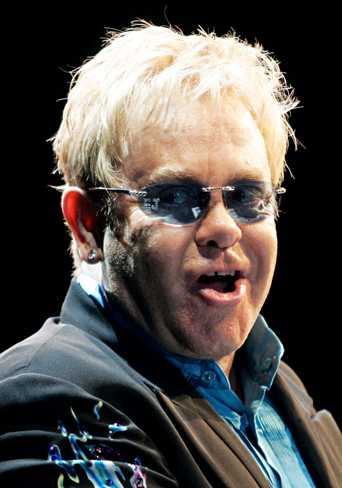 Elton John Visited South African HIV Awareness Center on His Birthday